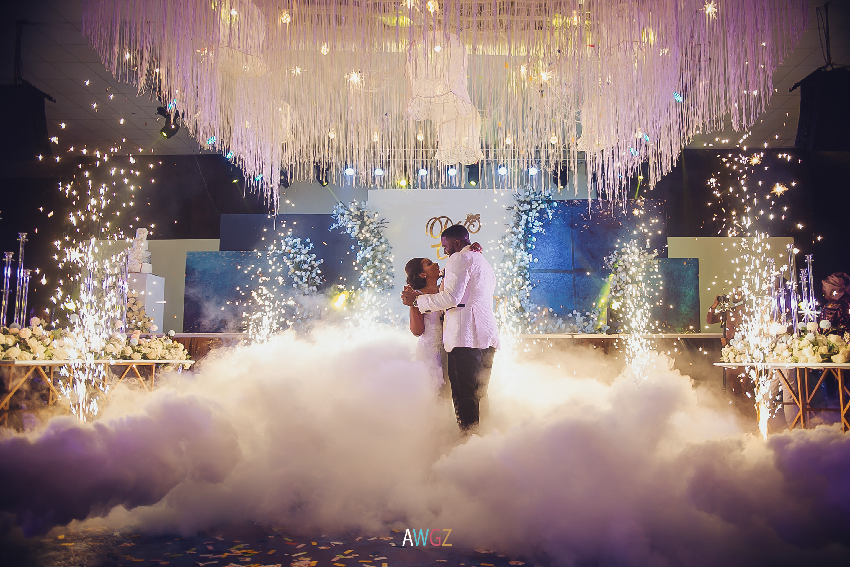 Nike & Deniran White Wedding